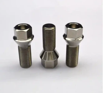 پیچ چرخ تیتانیوم M14X1.5X28mm